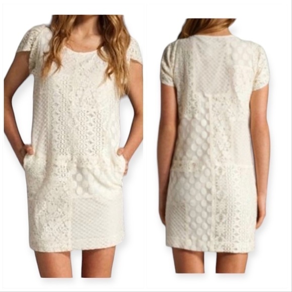 See By Chloe Dresses & Skirts - See By Chloe Ivory Lace Mini Dress Size 6